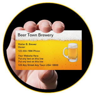Beer Bar Business Cards
