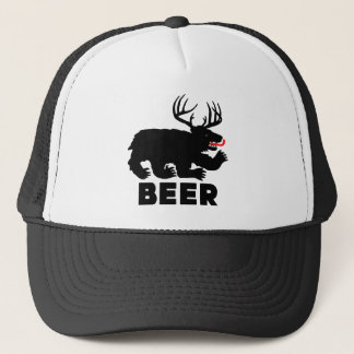 Beer -- Bear + Deer Trucker Hat