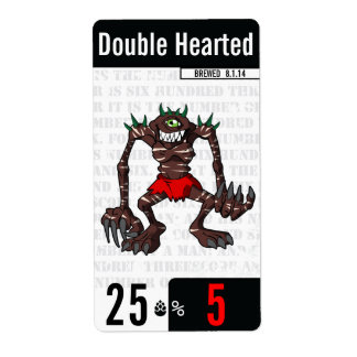 beer-beast.com - Beer Label - Black