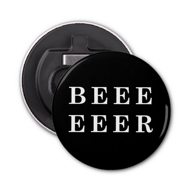 Beer, Beer lovers design Bottle Opener (Front)