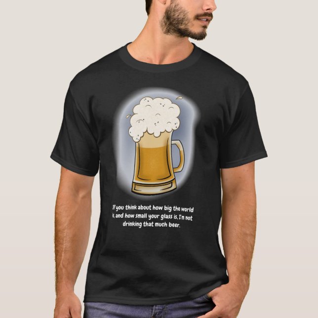 Beer Black T-Shirt (Front)
