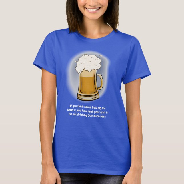 Beer Blue Womens' T-Shirt (Front)