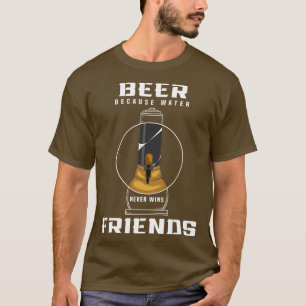 Beer bong with Pressure T-Shirt