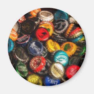Beer Bottle Caps Magnet