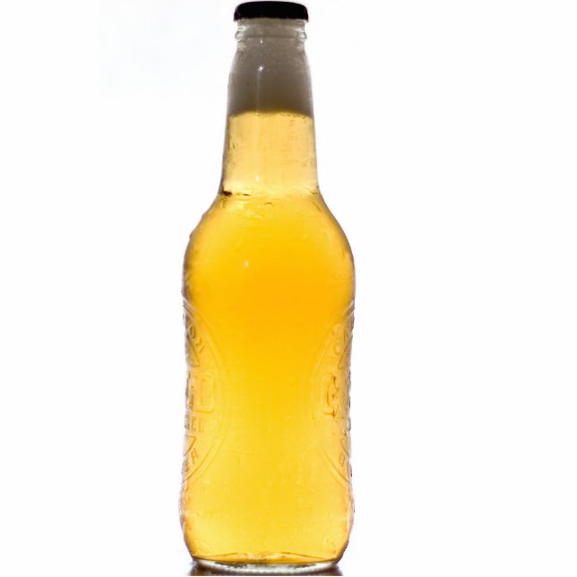 Beer Bottle Cut-Out Standing Photo Sculpture (Front)