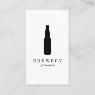 Beer Bottle / Enthusiast Business Card