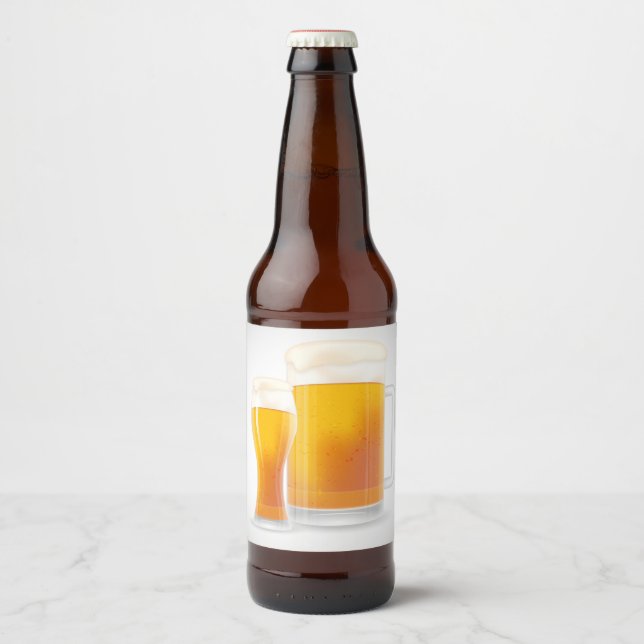 Beer Bottle Label (Front)