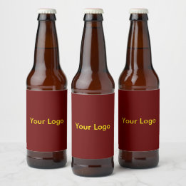 Beer bottle logo craft beerlabel beer bottle label