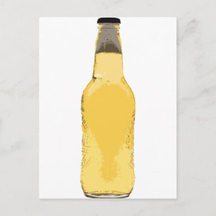 Beer Bottle Postcard