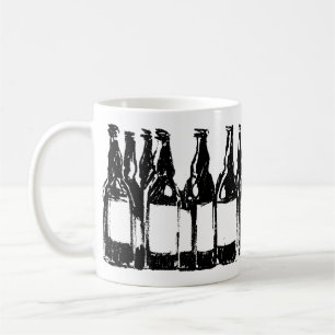 beer bottles coffee mug