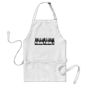 beer bottles standard apron