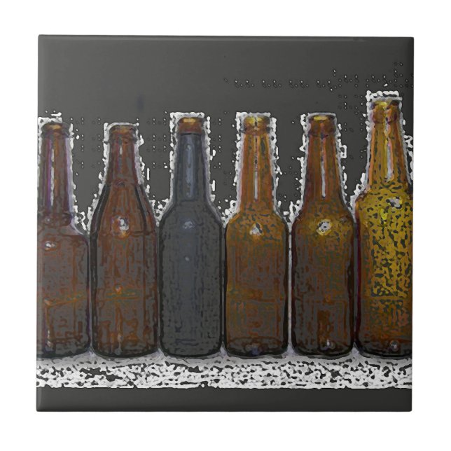 Beer Bottles Tile (Front)