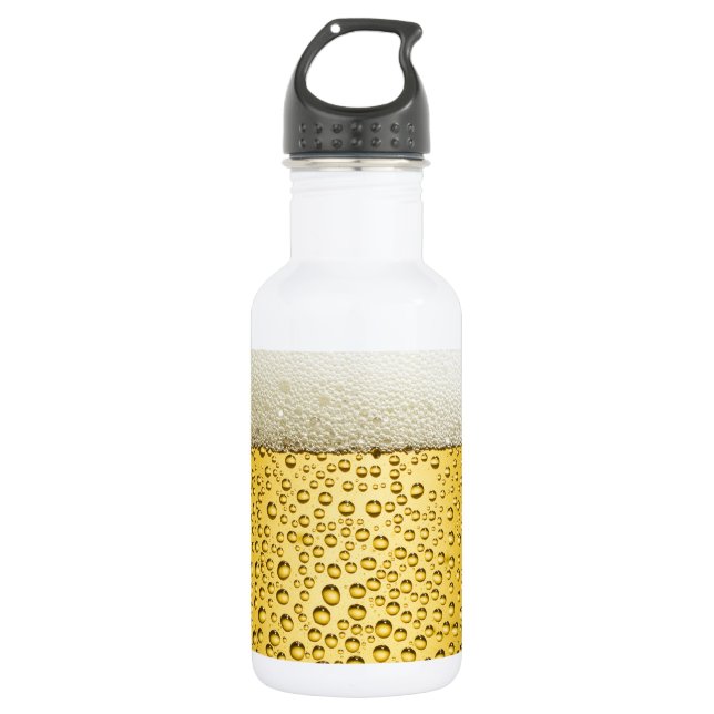 Beer Bubbles Ale Amber Drink 532 Ml Water Bottle (Front)