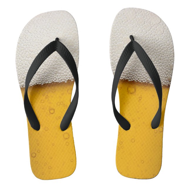 Beer Bubbles Flip Flops (Footbed)