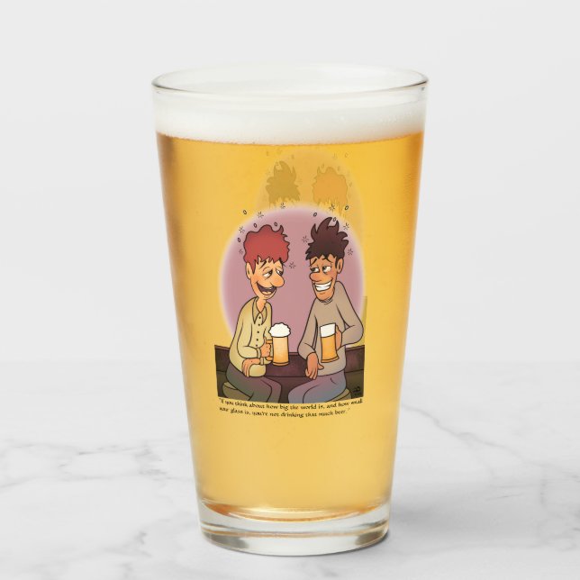 Beer Buddies Glass (Front Filled)