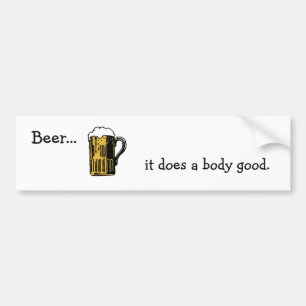 Beer Bumper Sticker