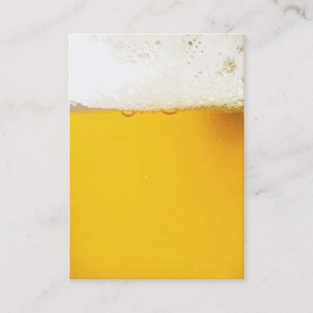 Beer Business Card (Front)