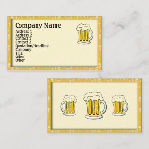 Beer Business Cards