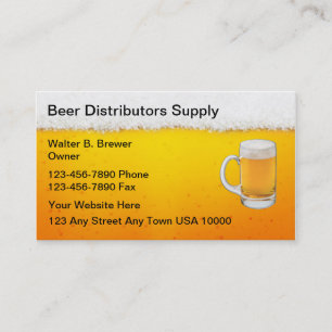 Beer Business Cards