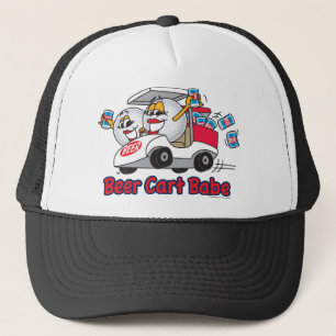 Beer Cart Babe Golf Tournament Trucker Hat