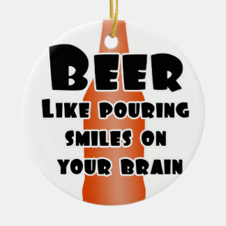 Beer Ceramic Tree Decoration