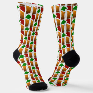 Beer Cheers Christmas Socks