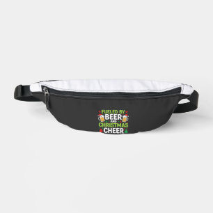 Beer Christmas Cheer Holiday Drinking Vector Bum Bags
