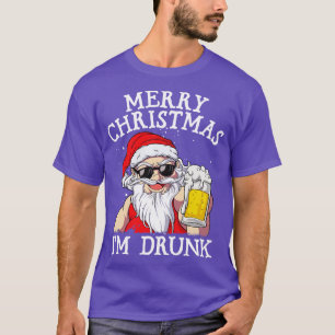 Beer Christmas Merry Christmas Im Drunk Santa Men T-Shirt
