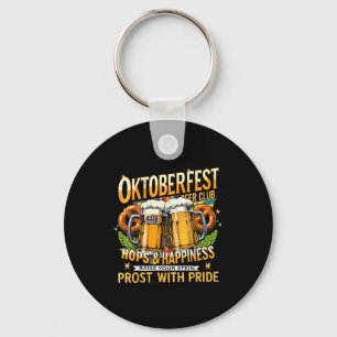 Beer Club Prost With Pride Gift Drinking Team  Key Ring