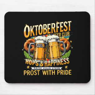 Beer Club Prost With Pride Gift Drinking Team Mouse Mat