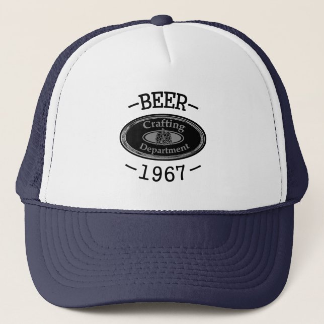 Beer Crafting Department Trucker Hat (Front)