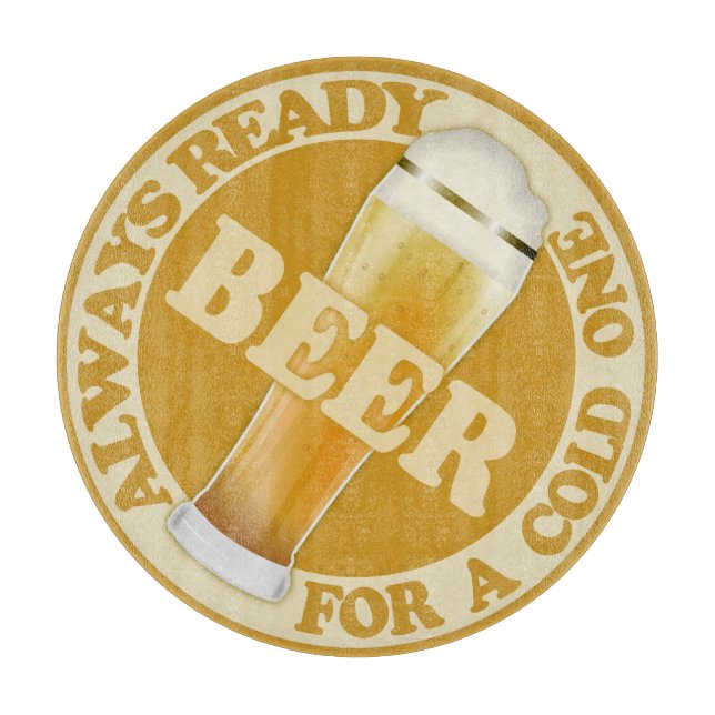 BEER cutting board (Front)