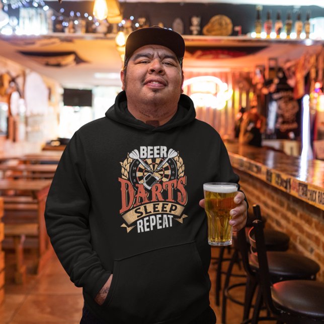 Beer Darts Sleep Repeat - Dart Champion Hoodie (Creator Uploaded)