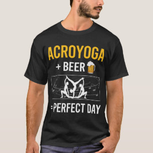 Beer Day Acroyoga Acro Yoga T-Shirt