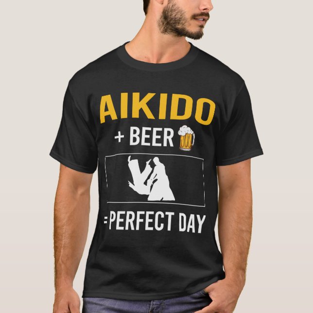 Beer Day Aikido T-Shirt (Front)