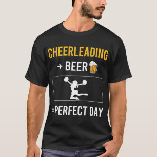 Beer Day Cheerleading Cheerleader T-Shirt