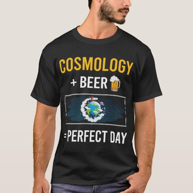 Beer Day Cosmology T-Shirt (Front)