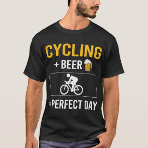 Beer Day Cycling Cycle Cyclist Bike Biking T-Shirt