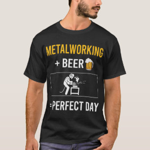 Beer Day Metalworking Metalworker T-Shirt