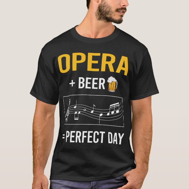 Beer Day Opera T-Shirt (Front)