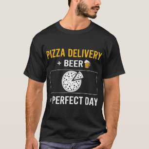 Beer Day Pizza Delivery T-Shirt