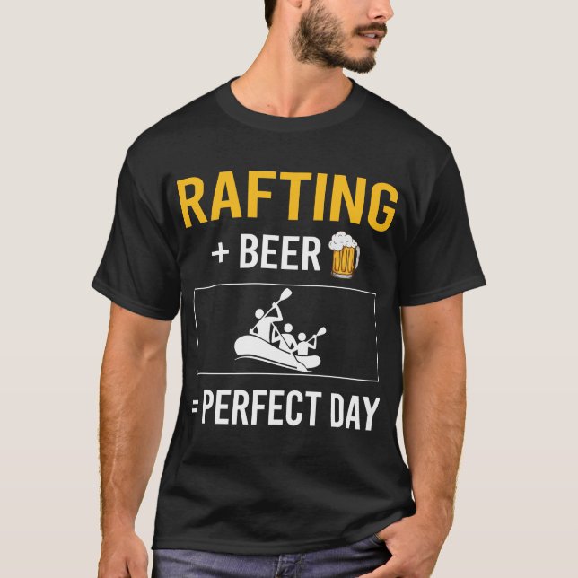 Beer Day Rafting T-Shirt (Front)