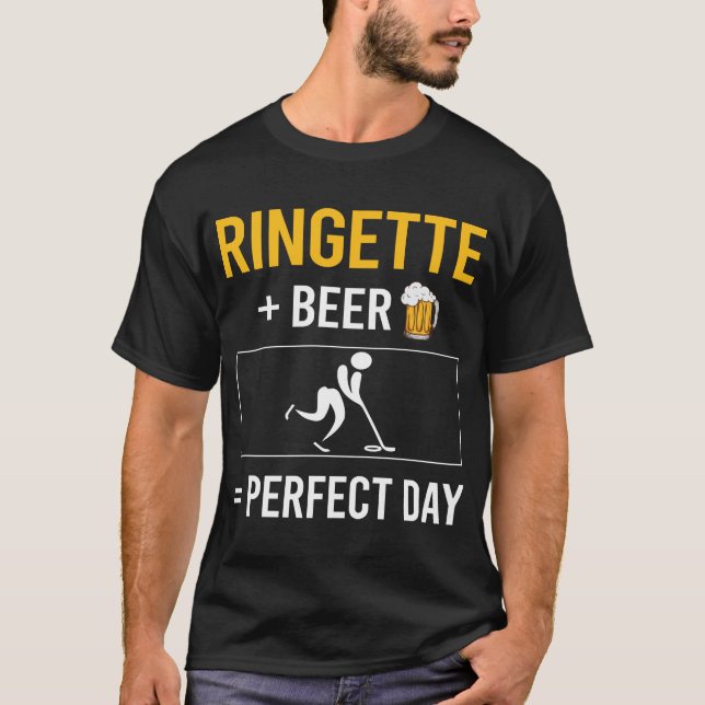 Beer Day Ringette T-Shirt (Front)
