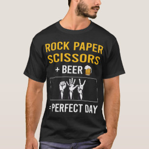 Beer Day Rock Paper Scissors T-Shirt