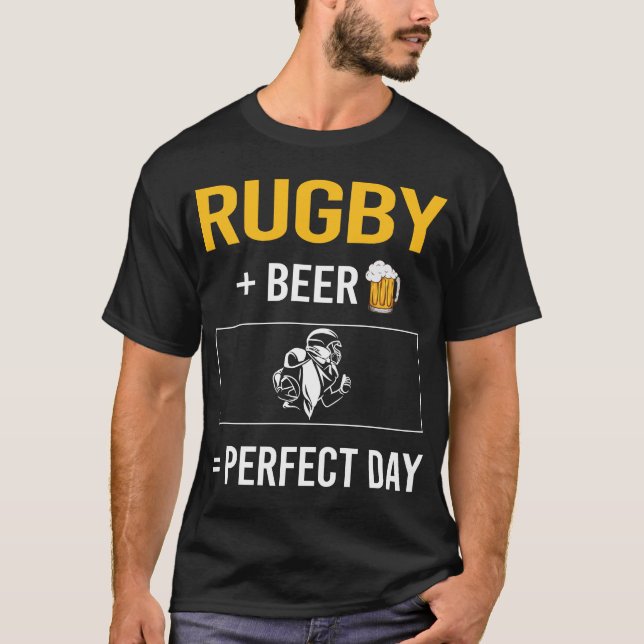 Beer Day Rugby T-Shirt (Front)