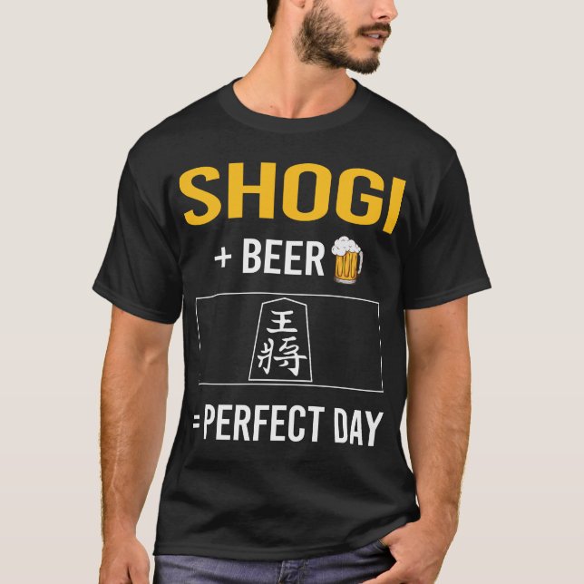 Beer Day Shogi T-Shirt (Front)