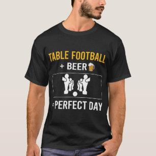 Beer Day Table Football Soccer Foosball T-Shirt