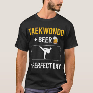 Beer Day Taekwondo Tae Kwon Do Taekwon-Do T-Shirt