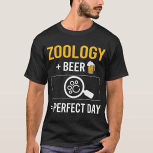 Beer Day Zoology Zoologist T-Shirt
