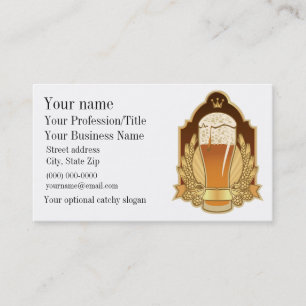 Beer Design Business Card